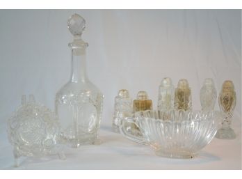 Cut Glass Table Accessories