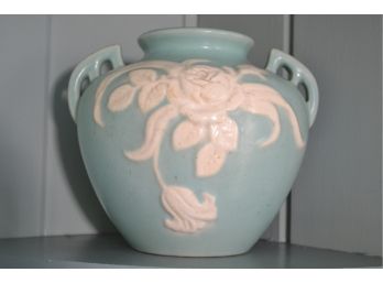 Blue Weller Pottery Jardiniere