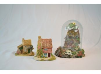 Lilliput Lane And Violet L Schwenig Handpainted Houses