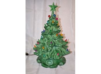 1976 Atlantic Mold Light Up Christmas Tree