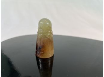 Antique Jade Carved Thimble