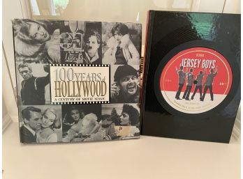 Coffee Table Books 100 Years Of Hollywood & Jersey Boys