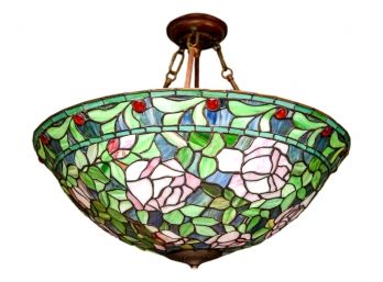 Stained Glass Light Pendant Fixture