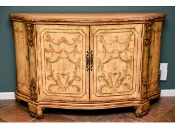 Pulaski Italian Mediterranean Style Demilune Sideboard