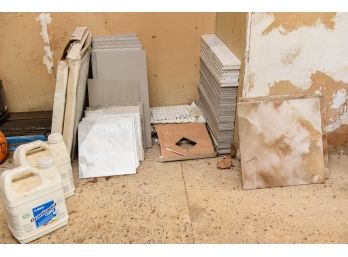 Assortment Of Marble And Natural Stone Tiles