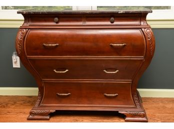 Bombay Harrington Bombe Chest With Parquet Marble Top