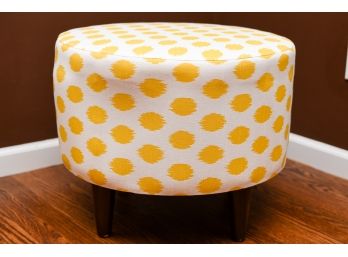 S.O.L.E Designs Round Upholstered Ottoman