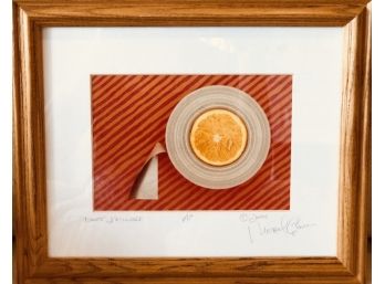 {2 Of 5} 'Duct L Orange' By Michael Craven 2000 Ltd. Ed. AP Signed Framed Punny Art Print