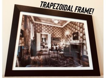 Seriously Intriguing Trapezoidal Framed Ghostly Dreamworld Photograph ~ Cool