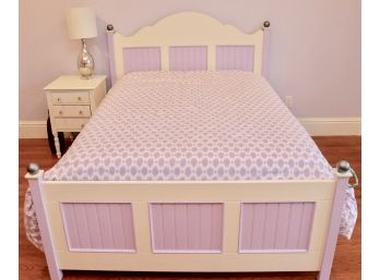 Go To Your Room Custom Made Lilac Wood Full Size Bed