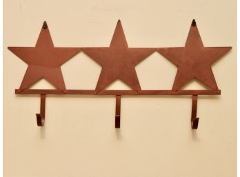 Three Star Metal Wall Hook Hanger