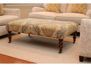 Larren Grey Upholstery Custom Made Ottoman/Bench/Table