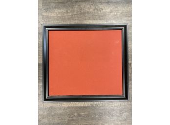 Large Red Framed Cork Board