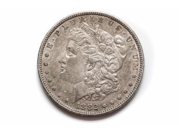 1882 Morgan Silver Dollar