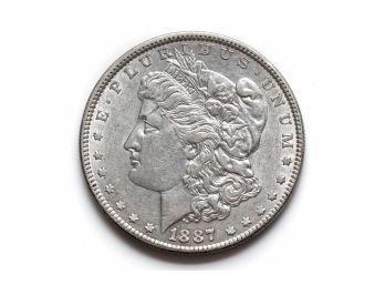 1887 Morgan Silver Dollar