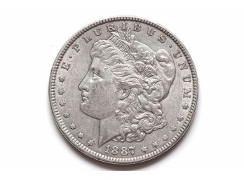 1887 Morgan Silver Dollar