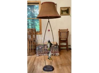 Fishing Themed Floor Lamp