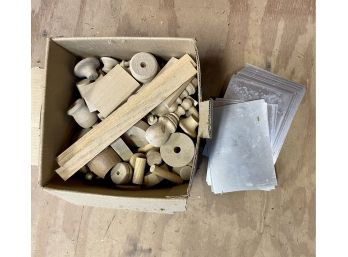 Workshop - Wooden Parts And Aluminum Small Sheets