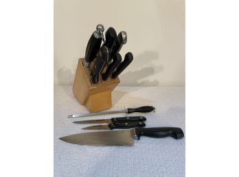 Kitchen Knives And Knife Block Farberware Cuisinart