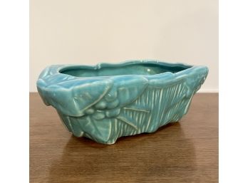 Gorgeous Vintage McCoy Planter In Blue