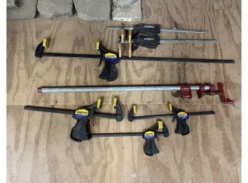 Workshop - Lot Of 7 Bar Clamps