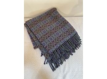 English Wool Throw Blanket