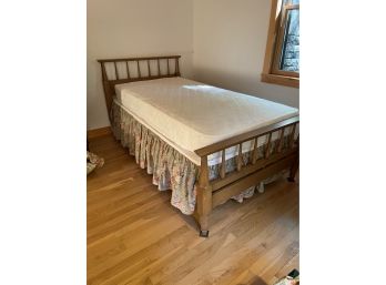 Pair Vintage Maple Twin Beds