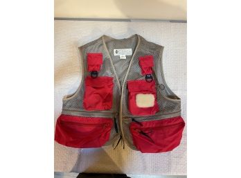 Columbia Fishing Vest Size Large