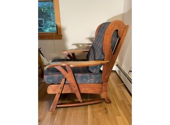 Cushman Style Rock Maple Armchair