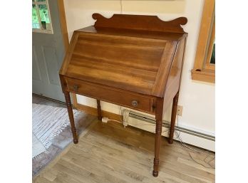 Gorgeous Solid Cherry Antique Dropfront Desk Delaware County Maker