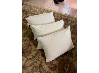 Lot Of 4 Bed Pillows Some Feather