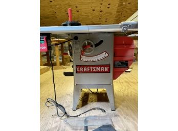 Workshop - Craftsman Table Saw