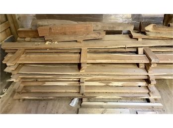 Workshop - Large Lot Of Cherry Wood