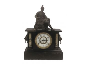 Rare Antique F. Kroeber Clock Co CIMBRIA Mantle Clock