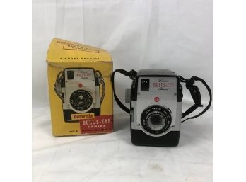 Vintage Kodak Brownie Bullseye Camera No. 149 With Box