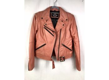 2007 Harley Davidson 'passion Diva' Womans Leather Jacket Size Small - $350 Retail