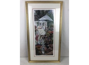 'Flower Market' By Marilyn Chamberlain, Hand Signed Print