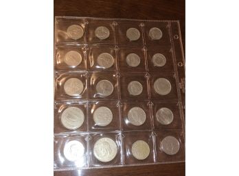 20 Coins From Norway, Italy, Ireland, Jamaica, United States, Turkey, Etc..