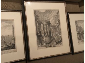 Lithographs Of Roman Atchitecture