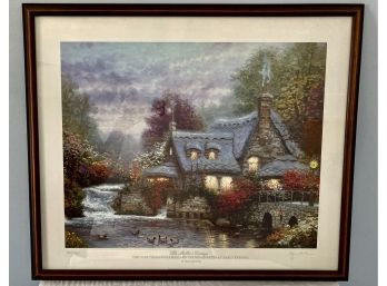 'the Miller Cottage'  Signed And Numbered By Thomas Kinkade