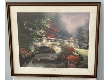 The Broadwater Bridge, Thomashire By Thomas Kinkade