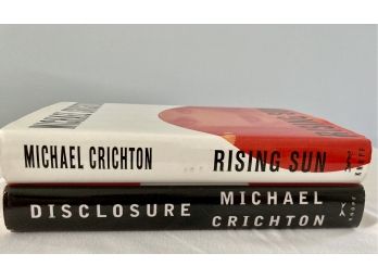 Michael Crichton First Editions Rising Sun, Disclosure