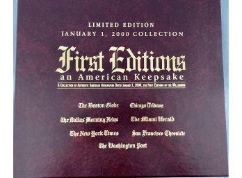 'the Worlds Going To End!' Limited Edition First Editions Of January 1st 2000 An American Keepsake