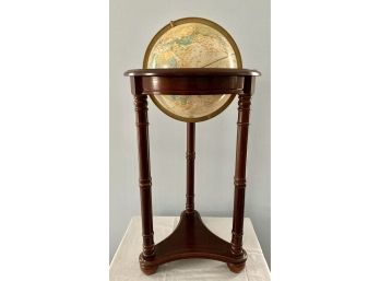 Beautiful Vintage Globe On Stand