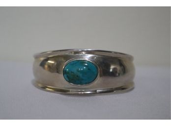 Joseph Esposito 925 Sterling With Turquoise Cuff Bracelet