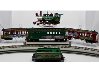 Thomas Kinkade 'Christmas Express' Train Set - NIB!