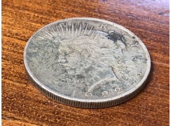 Very Nice 1922 Morgan Silver Dollar - Great Old Coin - 99 Years Old