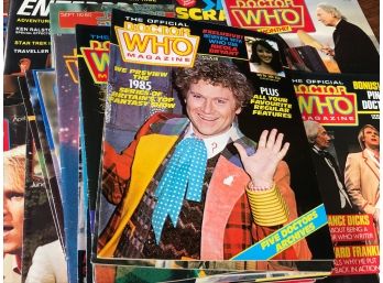 SUPER COLLECTIBKE Lot - 30 Issues Of DR WHO MAGAZINE 1980s - 1990s - GREAT CONDITION - Properly Stored