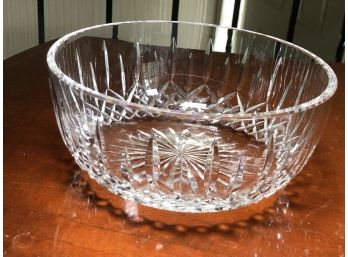 Gorgeous WATERFORD Cut Crystal Bowl - Lismore Pattern - Fabulous Like New Condition - Classic Piece !