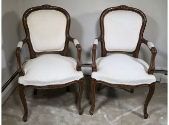 Pair Of Beautiful Louis XV Style Armchairs By CHATEAU D'AX - Made In Italy - Fantastic Pair Of Chairs